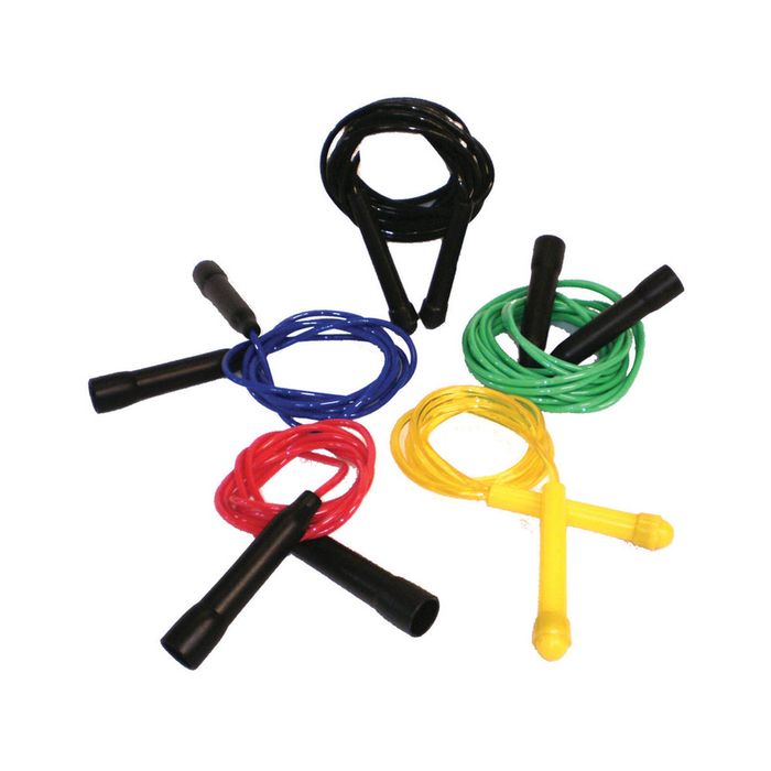 Skipping rope - adjustable school & club exercise rope - 1.8m