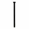 Adoored 40 x 710mm Black Metal Round Furniture Leg