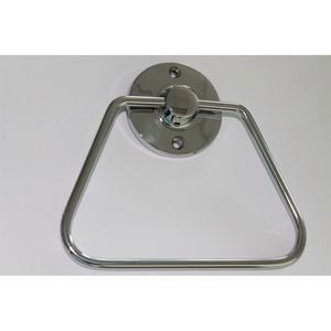 Miles Nelson Towel Ring Chrome