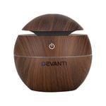Devanti 130ml Aroma Diffuser Aromatherapy Dark Wood
