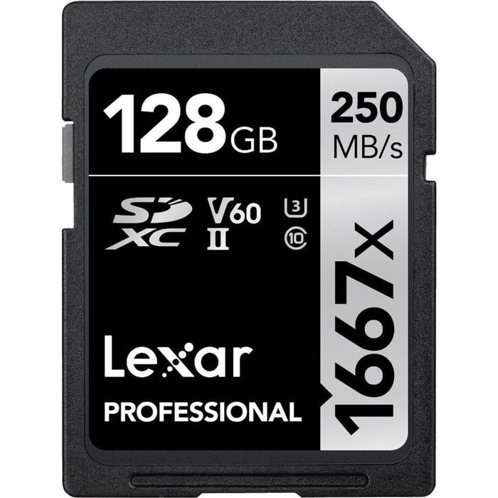 Lexar Professional 1667x Sdxc Uhs-ii Sd Card - 128gb