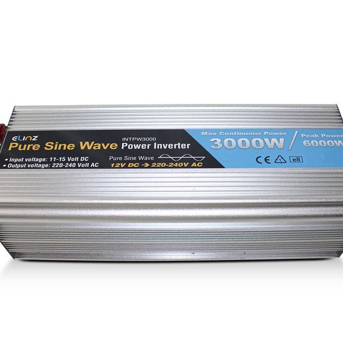 Elinz Pure Sine Wave Power Inverter 3000W / 6000W 12v - 240v AUS plug Car Boat Caravan