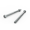 ZENITH M10 x 150mm Zinc Plated Hex Head Bolts and Nuts - Each