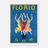 Galrie Stunning Florio S.O.M. Vintage Art Nouveau Poster by Leonetto Cappiello Home, Poster Only, A2 42 x 60cm (16 x 24inch)