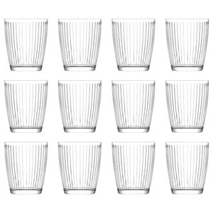 LAV Hestia Glass Tumblers - 340ml - Pack of 12