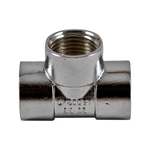 Brasshards 15mm Chrome Plated Brass Tee