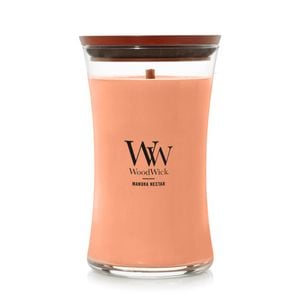 WoodWick Manuka Nectar Scented Candle Large 17.5cm - Orange