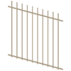 ProtectorAl 0350-1200W x 1200H Paperbark Radiator Pool Fence Panel Raked Up to 15º
