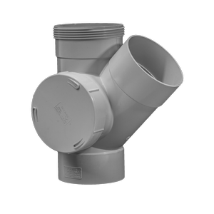 Holman 100 x 45mm DWV U PVC Right Hand Access Female And Female Junction