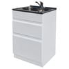 Dissco 565 x 560mm Laundry Tub Twin-Drawer