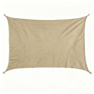 Marquee 3 x 5m Beige Rectangular Shade Sail