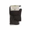 Dark Brown 7 Pce Pot Holder Oven Glove Tea Towel Kitchen Set