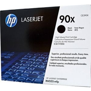 Hp #90x Black Toner Ce390x
