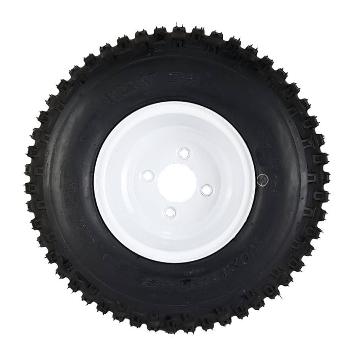 Sunrise Atv Wheel 8 X 7" (4 X 100mm) Fitted With 18 X 9.50-8 Tyre - Atvw8s