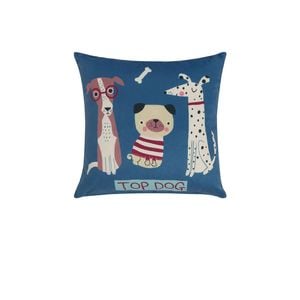 Happy Kids Puppy Club Filled Square Cushion 40 x 40 cm