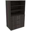 Lugna 1536 x 900 x 580mm Storm Ready to Assemble Robe Insert 2 Shelf 3 Drawer Unit