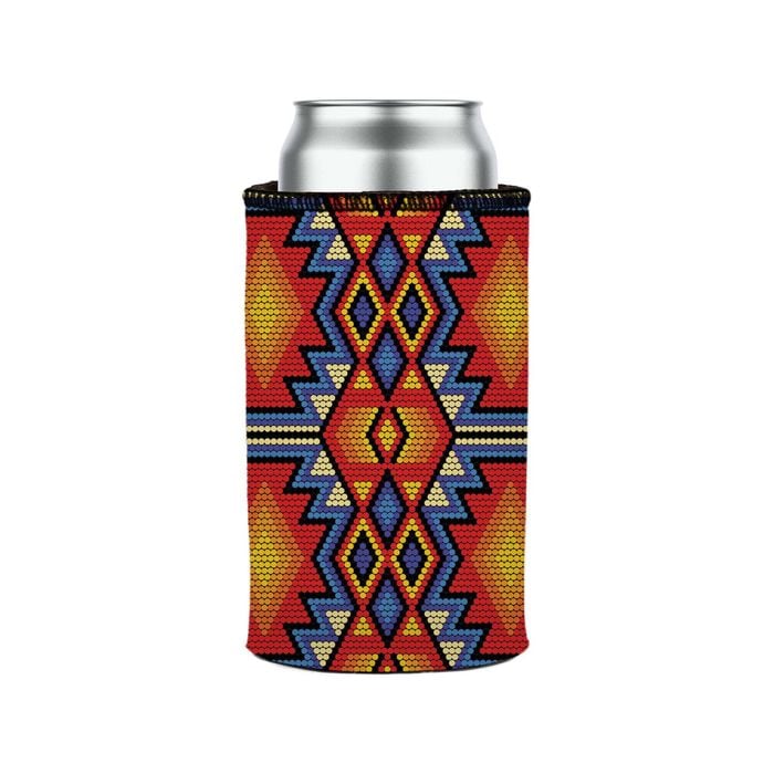 Stubbyz Huichol Beading Stubby Cooler Slim