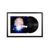 Framed Kylie Disco - Black Vinyl Album Art
