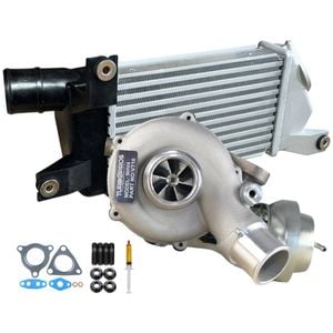 Upgrade Billet Turbo Charger With 50mm Intercooler For Mitsubishi Challenger 4D25 2.5L 2009 Onwards