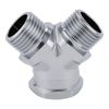 Kinetic - Y Fitting M20 x M20 x 20mm Chrome
