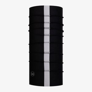 BUFF Safety Original Ecostretch Multifunctional Neckwear - Reflective Solid R-Black