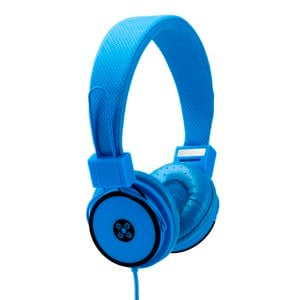 Moki Hyper On The Go Portable Foldable Headphones - Blue