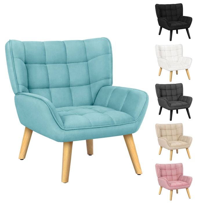 ALFORDSON Armchair Venus Accent Chair Blue