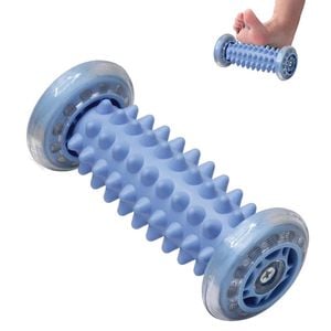 Catzon Foot Massager Roller Foot Arch Pain Deep Tissue Massage-blue