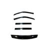 Tinted Bonnet Protector & Weathershields For Nissan Juke 2011-2017
