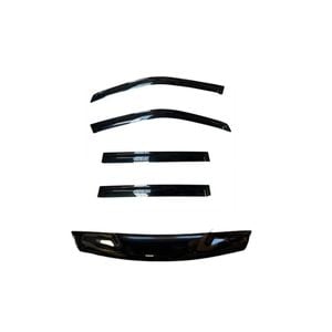 Tinted Bonnet Protector & Weathershields For Nissan Juke 2011-2017