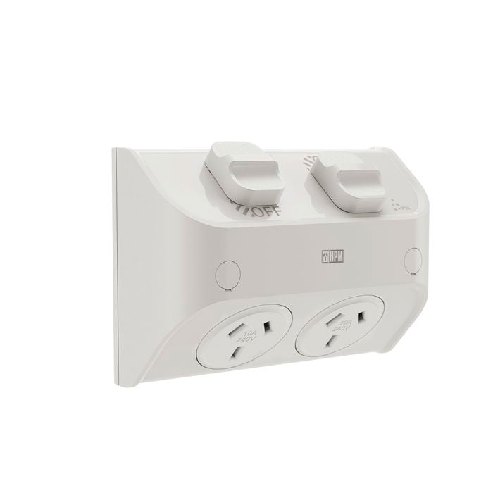 HPM 10A Aqua Double Flush Mount Powerpoint