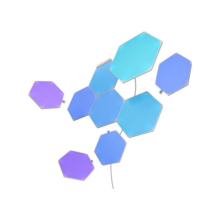 Nanoleaf 9 Panel Hexagons Smart Lighting Starter Shapes Kit