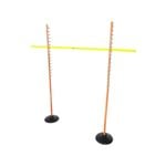 Wooden Limbo Set w/ Rubber Legs & Plastic Pole Height 158cm