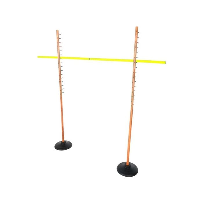 Wooden Limbo Set w/ Rubber Legs & Plastic Pole Height 158cm