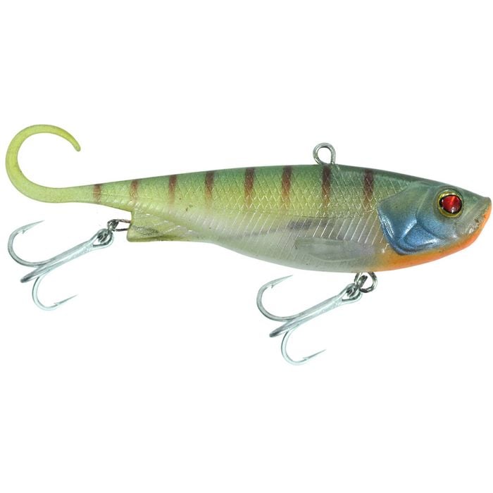 65mm Zerek Fish Trap Soft Vibe Lure - Col OG - Sinking Crankbait Fishing Lure