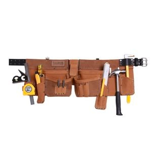 Taurus Leather L/H Heavy Duty Super Yankee Split Apron - Barley