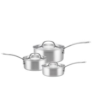 Essteele Per Amore Clad Stainless Steel Induction 3 Piece Saucepan Set