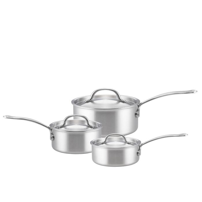 Essteele Per Amore Clad Stainless Steel Induction 3 Piece Saucepan Set