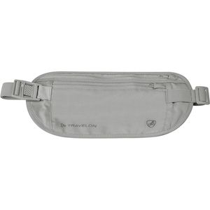 Travelon RFID Blocking Undergarment Waist Pouch in Gray