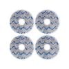 4 X  Mop Pads for Ecovacs Deebot X1 Series Robot Vacuum Cleaners