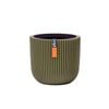 Capi 17 x 15cm Green Groove Indoor Plant Pot