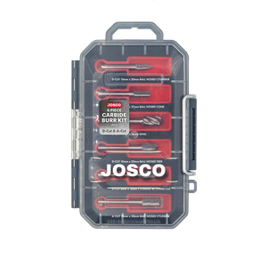 Josco 6 Piece Carbide Burr Kit D-Cut & A-Cut