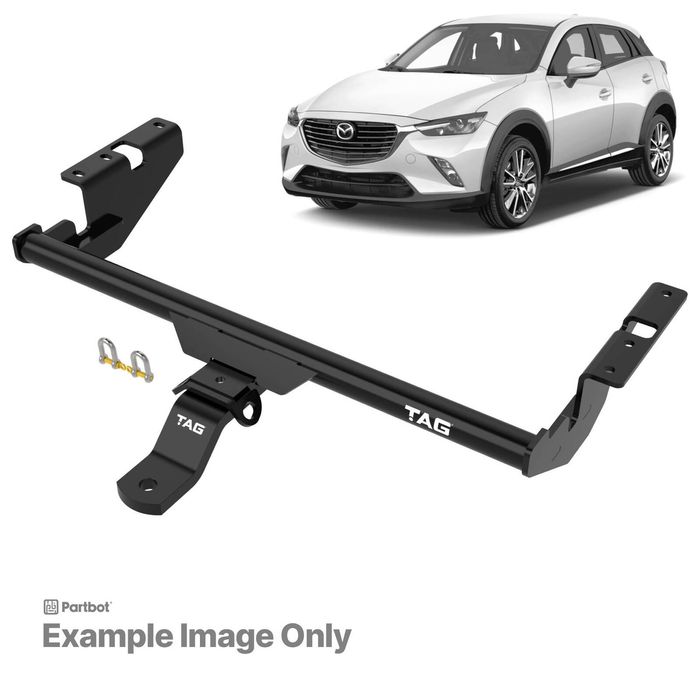 Tag Standard Duty Towbar And Direct Fit Wiring Harness For Mazda Cx-3 (03/2015 - On)