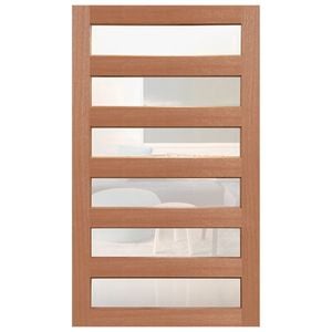 Hume 2340 x 1200 x 40mm Entrance Door SPM Savoy G2 Glass XS26