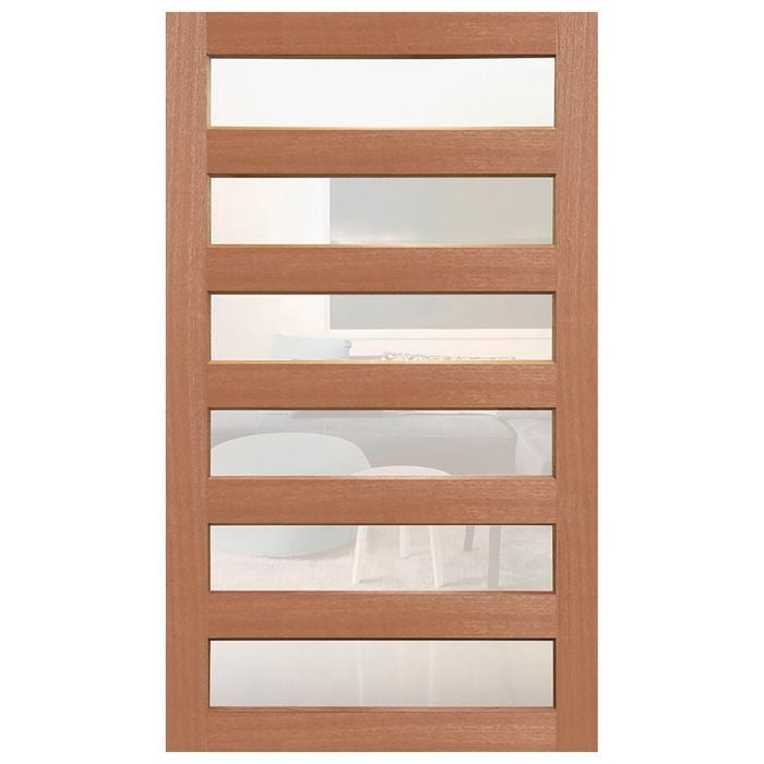 Hume 2340 x 1200 x 40mm Entrance Door SPM Savoy G2 Glass XS26
