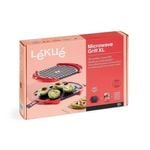 Lekue Microwave Oven Grill XL Griddle Meat Toastie
