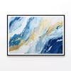 Abstract Marble Oil Paint  Print 100% Australian Made 90x60cm  (Poster)