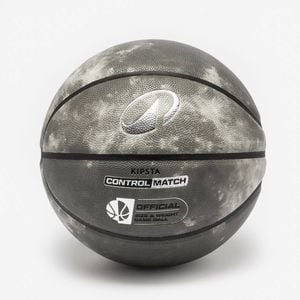 Decathlon | Size 7 Basketball Control Match Bt500 - Grey - One Size