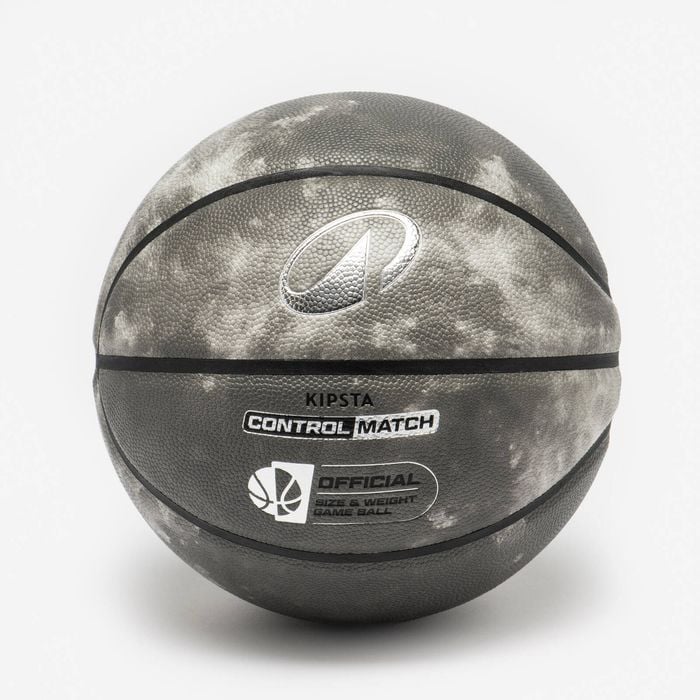 Decathlon - Size 7 Basketball Control Match Bt500 - Grey - One Size