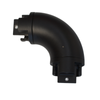 Promenaid 90 Deg Wall Connection - Satin Black